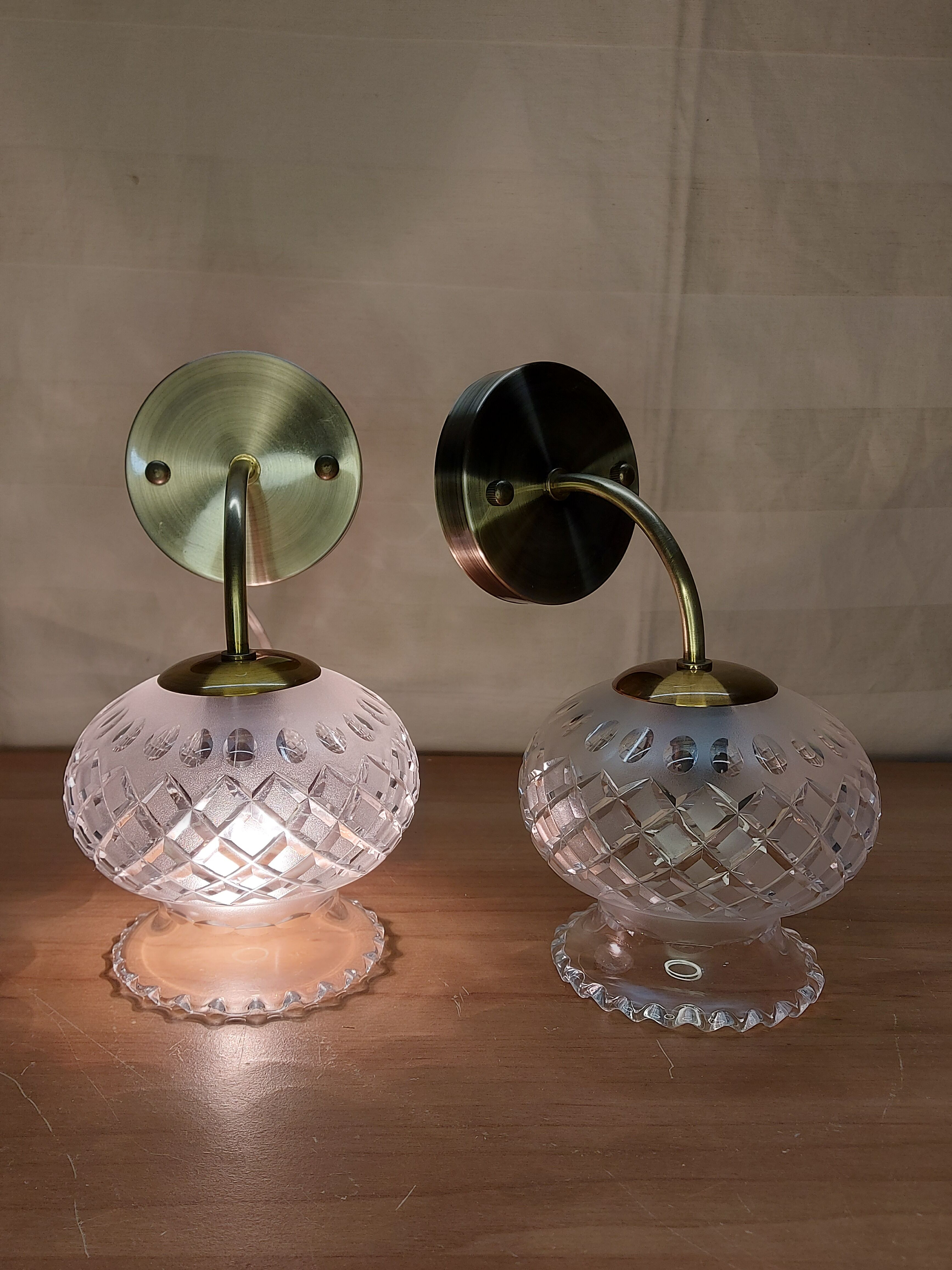 Pair of ArtDéco wall lamps