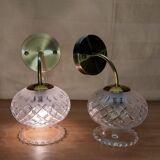 Pair of ArtDéco wall lamps