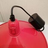 Enamelled sheet hanging lamp