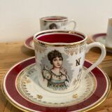 Napoleon and Josephine coffee service set