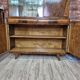 Walnut unique piece with soul. Sideboard with bar from the 60s after complete renovation