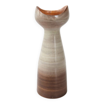 Vintage stoneware vase 1970