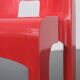 Red "Universale" chair by Joe Colombo / Kartell