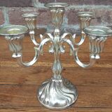 Paire de chandeliers 5 branches (estampillés Quist)