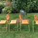 4 fauteuils de camping