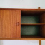 Danish vintage modular wall shelf, 1960