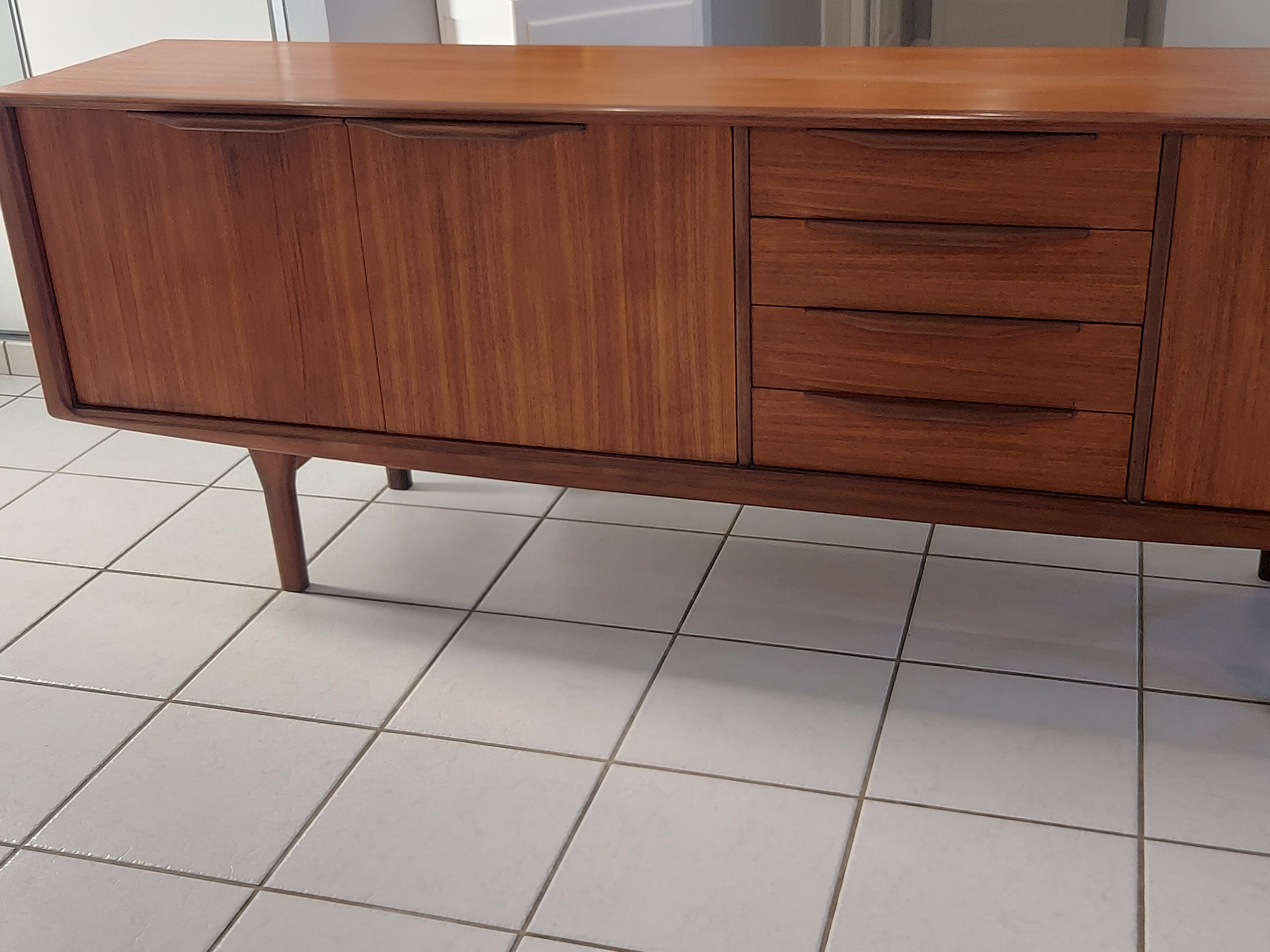 Scandinavian enfilade and vintage teak 1960s