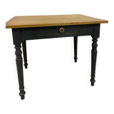 Small restored farm table