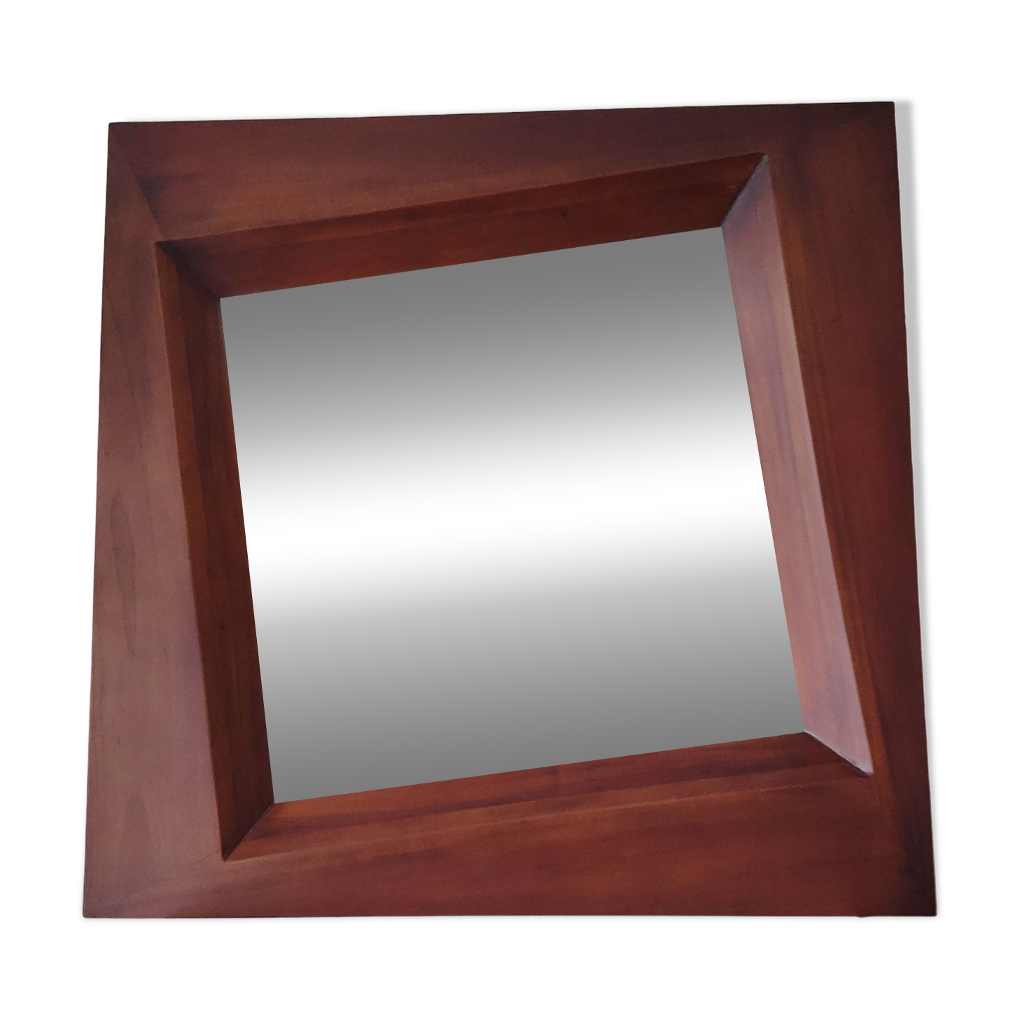 Petit Miroir Mural En Bois Sculpté De Style Baroque, Epoque