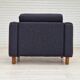 1970s, Danish design by H.J. Wegner, reupholstered armchair, model GE300.