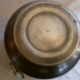 Champagne bucket in food. silver