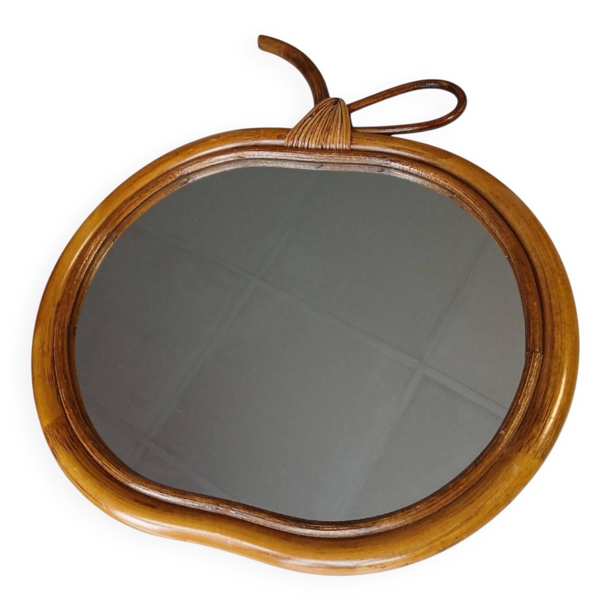 Vintage apple mirror