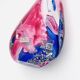 Oball Murano Vase - Sommerso - 24k Gold - Labeled - H30cm/3.4kg