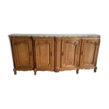Sideboard with marble