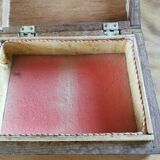 Old Syrian box wood and bone marquetry