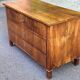 Vintage Louis Philippe walnut commode from the 19th century.