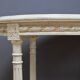 Painted wooden piano bench, Louis XVI style – Late 19th century