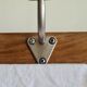 Industrial oak and aluminum hooks