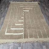 Natural handmade Berber rug, size 150 x 250 cm