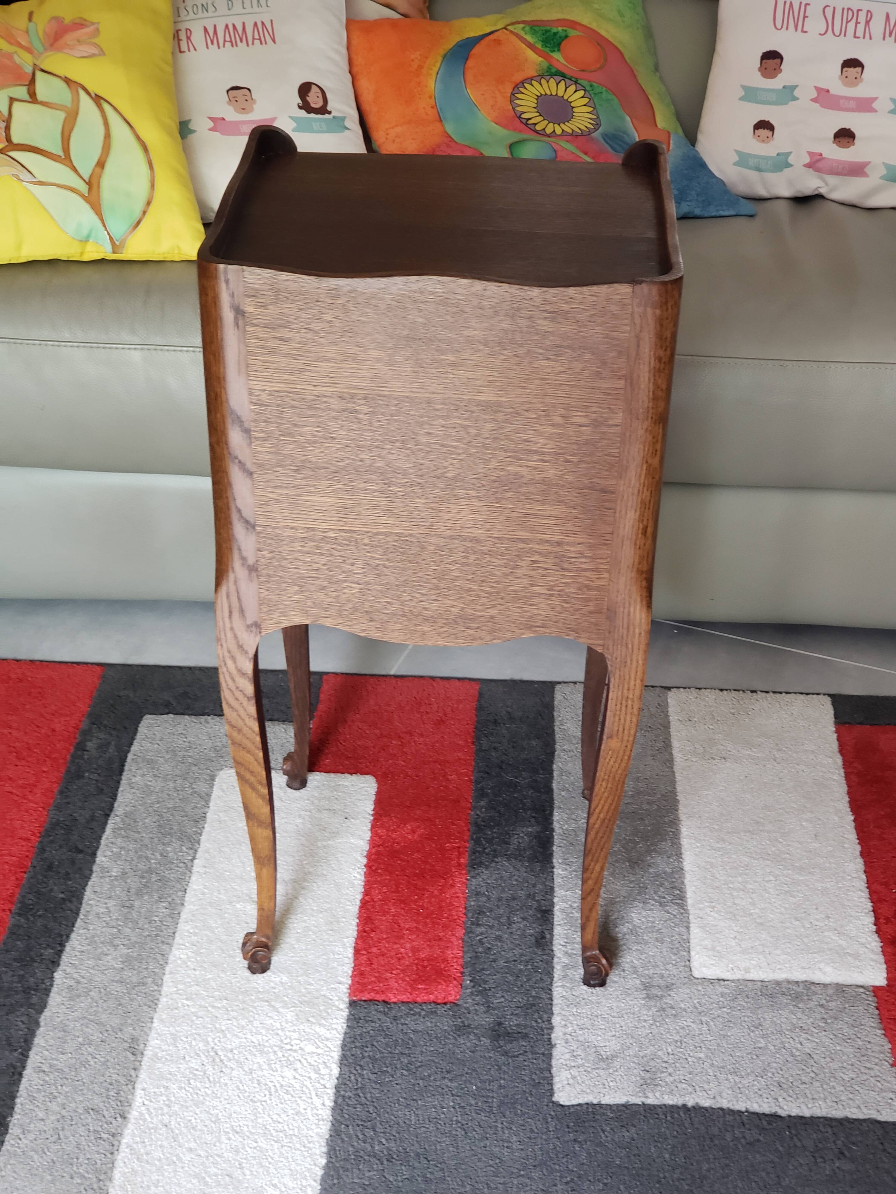 Louis XV style bedside table