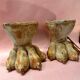 Antique Cast Iron Garden Lions Paw Feet
