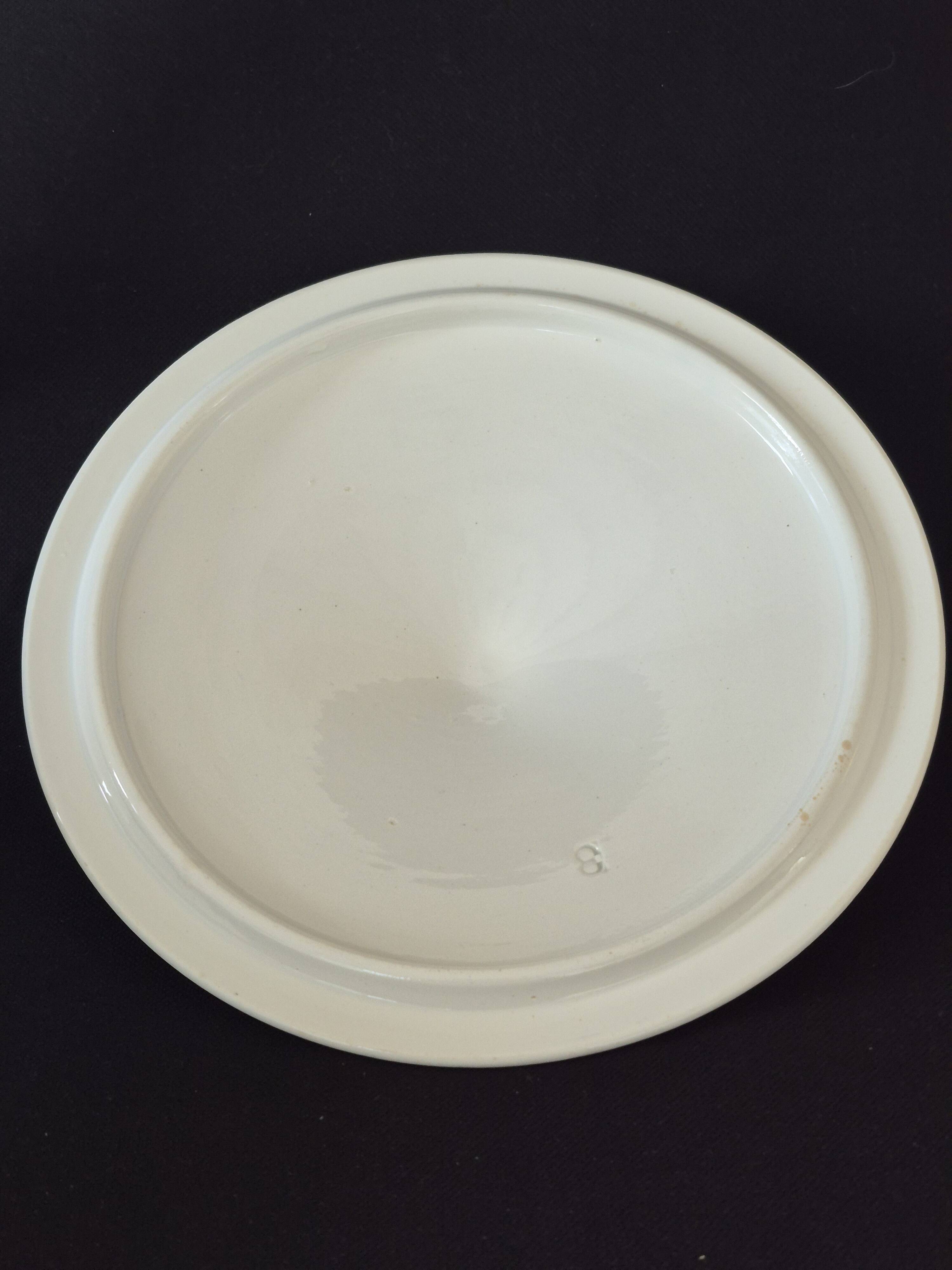 Grand légumier (soupière) en faïence de Digoin Sarreguemines, modèle AIX