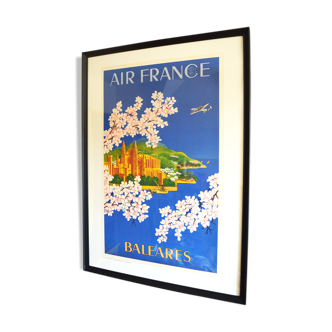 Affiche Air France Baléares