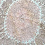 Vintage hand-embroidered tablecloth 138x155 cm