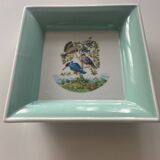 Paris porcelain trinket tray, 25cm x 25cm