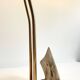 Display star shape mail holder in vintage brass