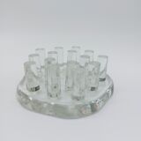 Vintage glass trivet