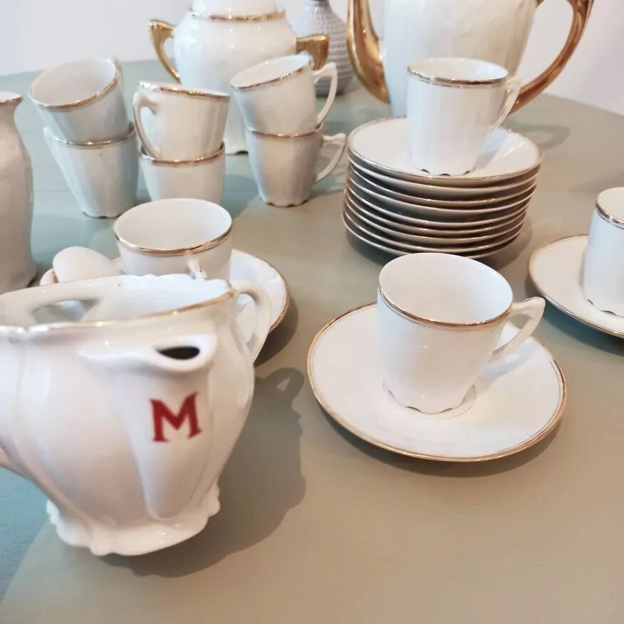 Tea or coffee set from the 50s