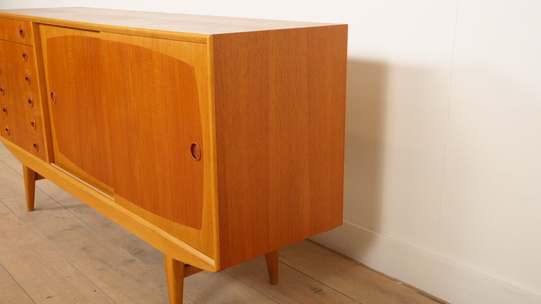 Vintage sideboard | Teak | 160 cm | Model Borgia