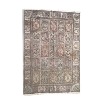 Tapis cachemire en soie, fait main 218x318cm