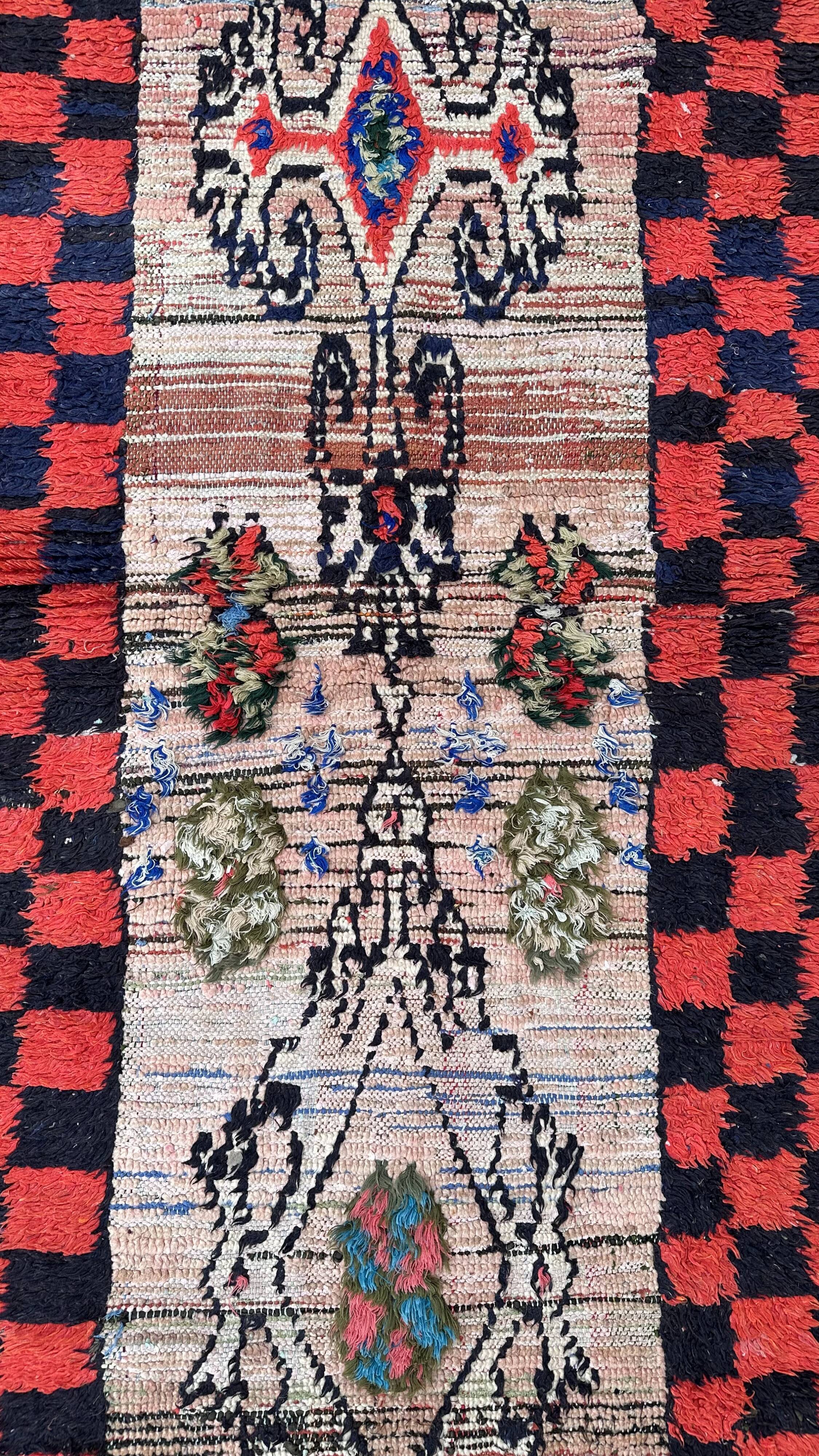 Moroccan corridor carpet - 75 x 243 cm