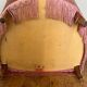 Petit fauteuil crapaud rose