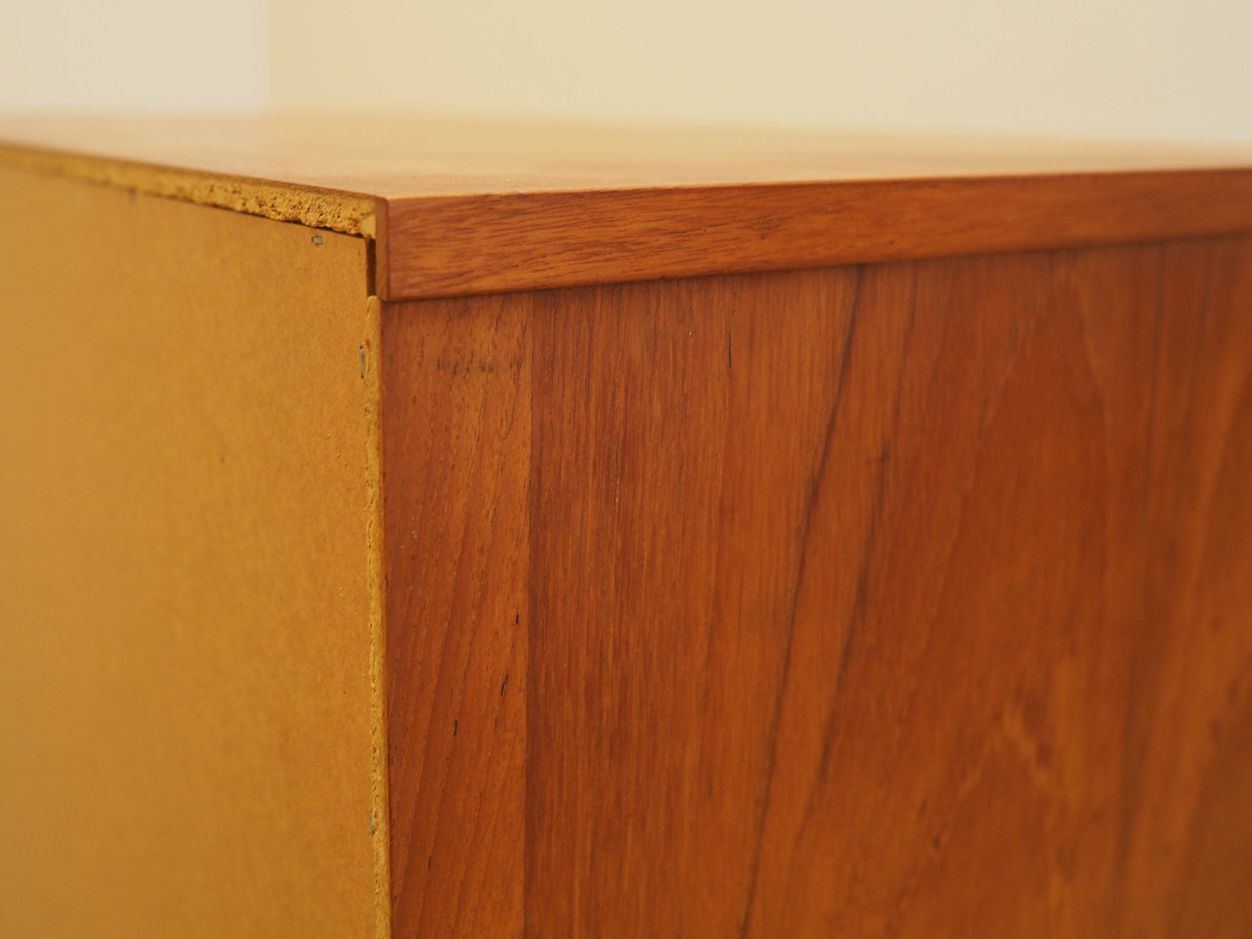 Teak chest of drawers, Danish design, 1960s, made in Denmark
