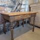 Small renovated antique table