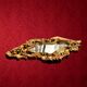 Golden wall mirror with a rococo Louis XV style – 1950s-60s