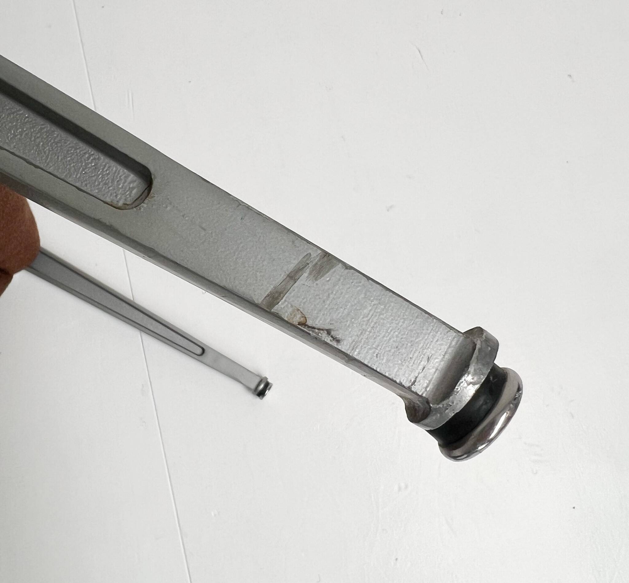 Rare armchair with footstool attributed to Gispen, 1960s