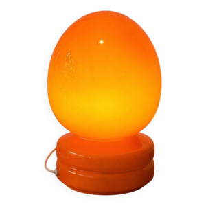 lampe champignon orange