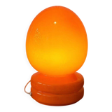 Orange mushroom lamp 70s