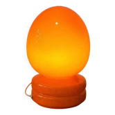 Lampe champignon orange 70s
