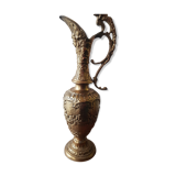 Large golden patina ewer