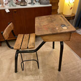 Vintage school desk – DeLagrave Paris, 1950