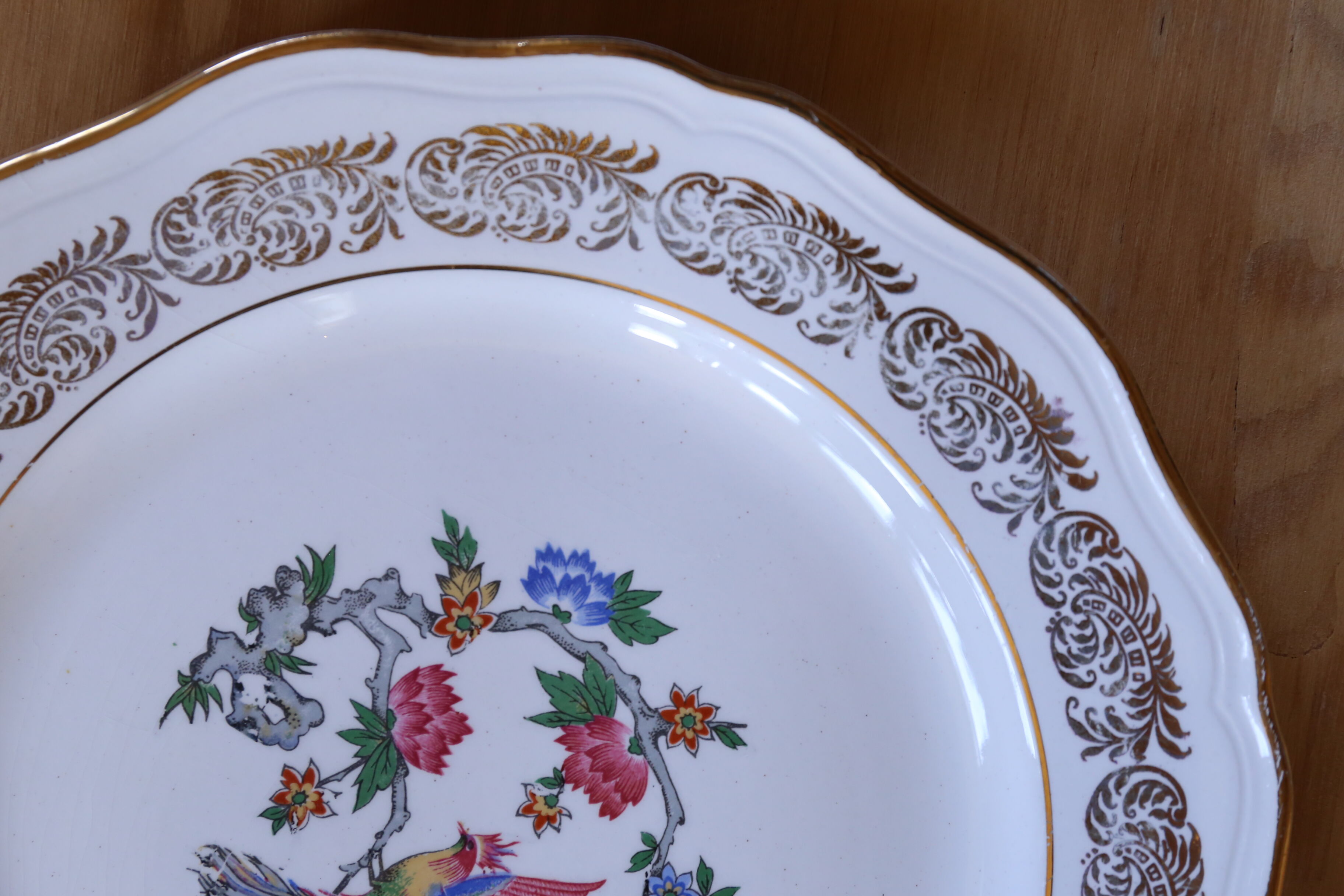 4 old plates the amandinoise