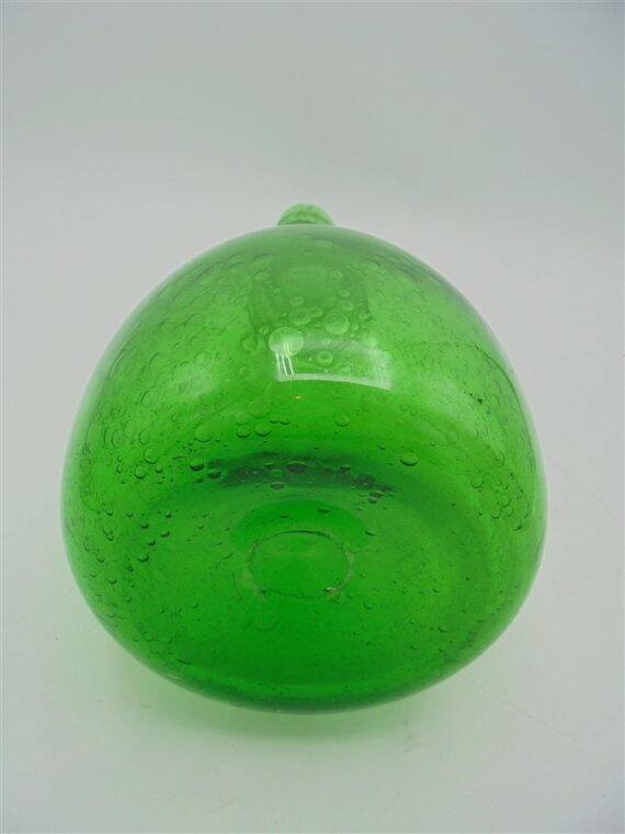 Bubble glass carafe