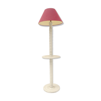 Wooden lampadare White