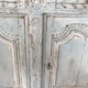 Patinated carved sideboard