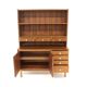 Scandinavian walnut secretary desk, Sweden, 1960